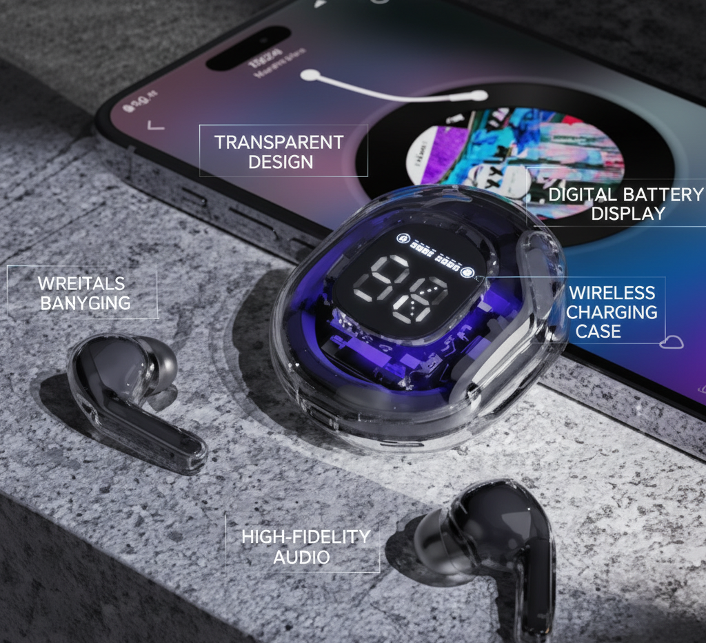 Wireless Gaming Earbuds – Bluetooth 5.3 In-Ear Headphones With Mic | Durable