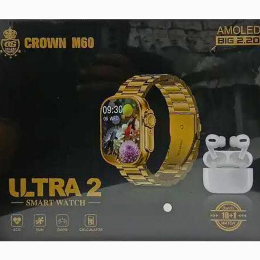 M60 Smartwatch+Airpods