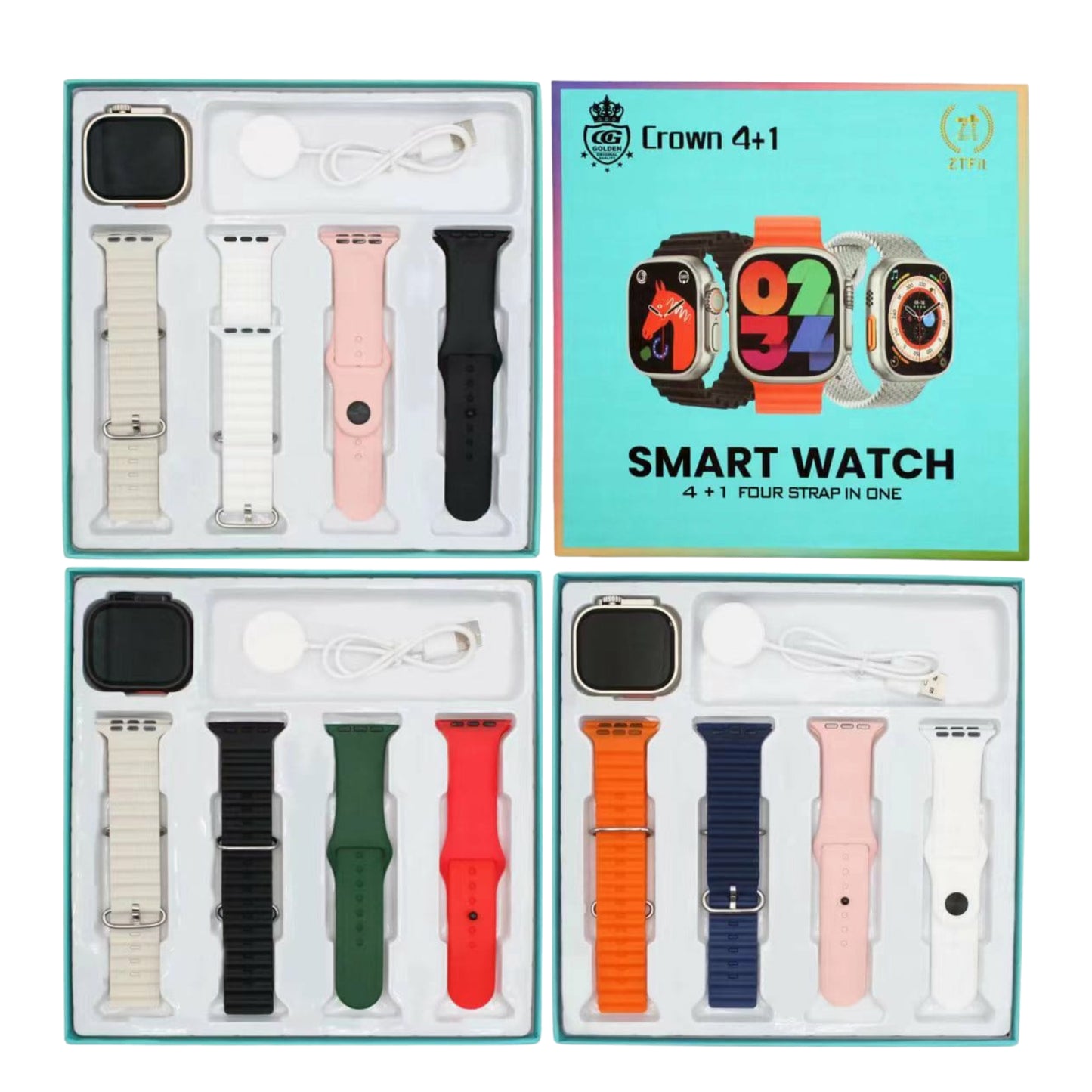Crown 4+1 Smart Watch