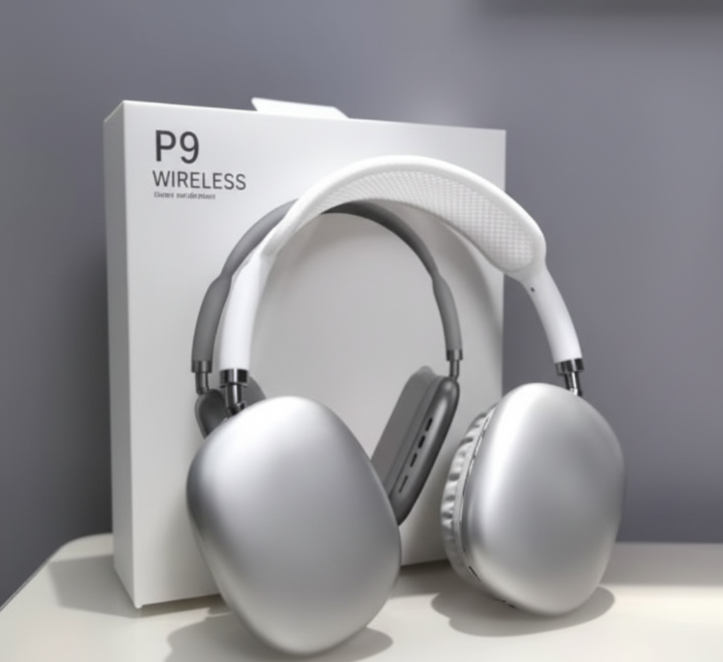 P9 Headphones – Wireless Over Ear Headphones With Active Noise Cancellation