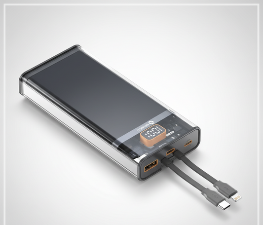 Space 20000mAh Power Bank – USB C Portable Charger | Fast Charging Bank With PD QC