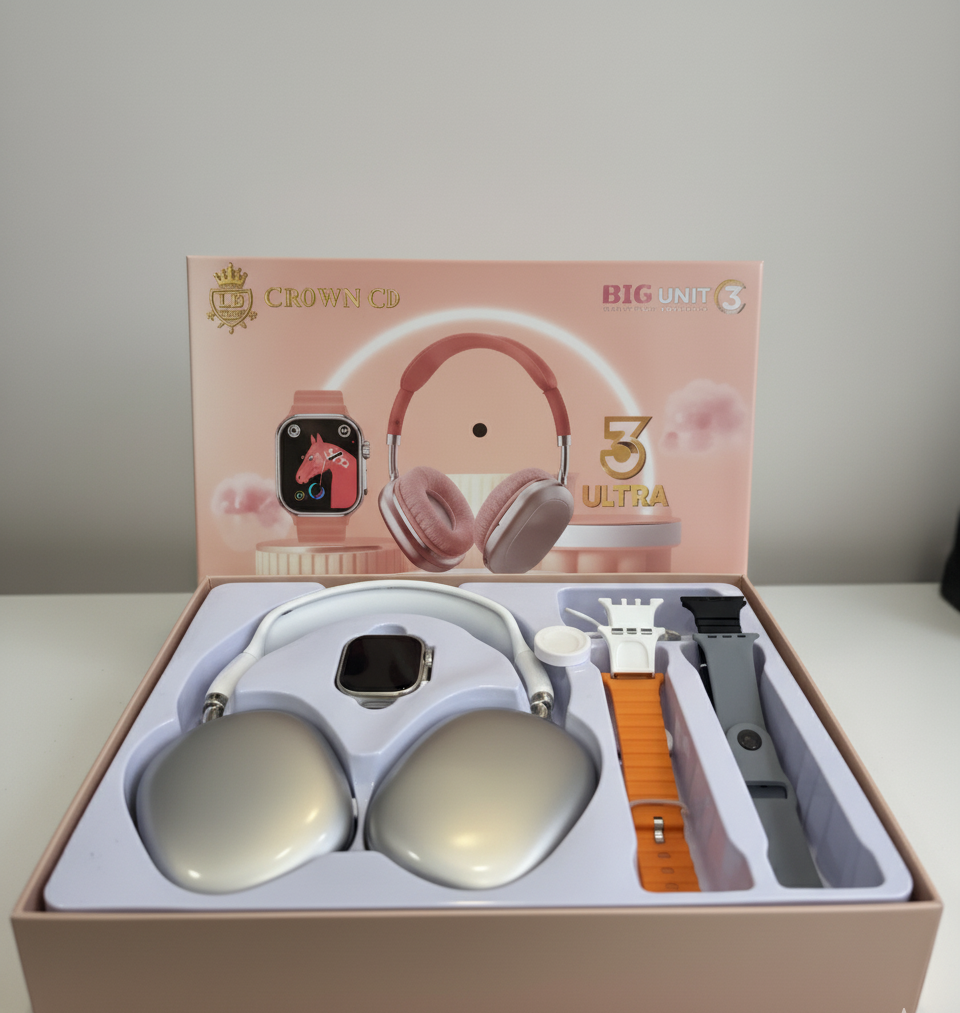 Crown C9 Smartwatch – Water Resistant Fitness Tracker With Heart Rate Monitor