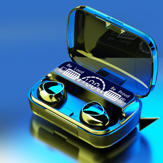 M10 W – Wireless Bluetooth Earbuds with Power Bank Case