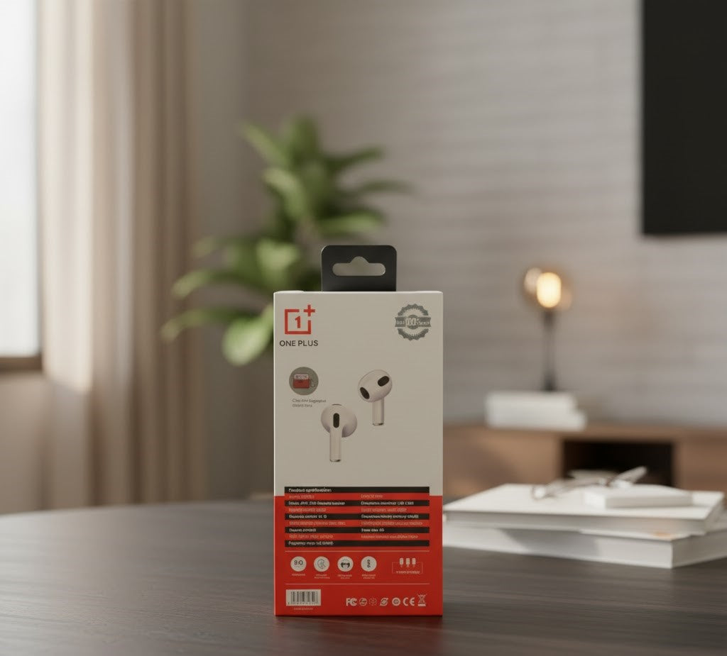 OnePlus Air R03 Wireless Bluetooth Earbuds – Active Noise Cancellation, Long Battery Life